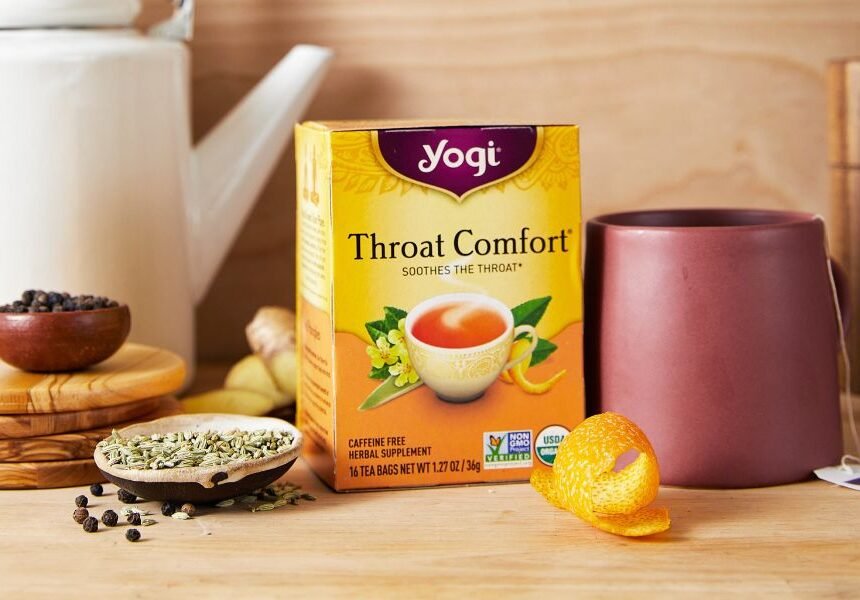 Yogi Sore Throat Tea: Soothing Herbal Relief