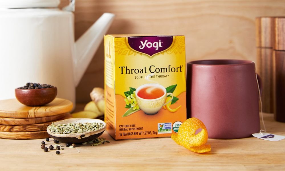 Yogi Sore Throat Tea: Soothing Herbal Relief